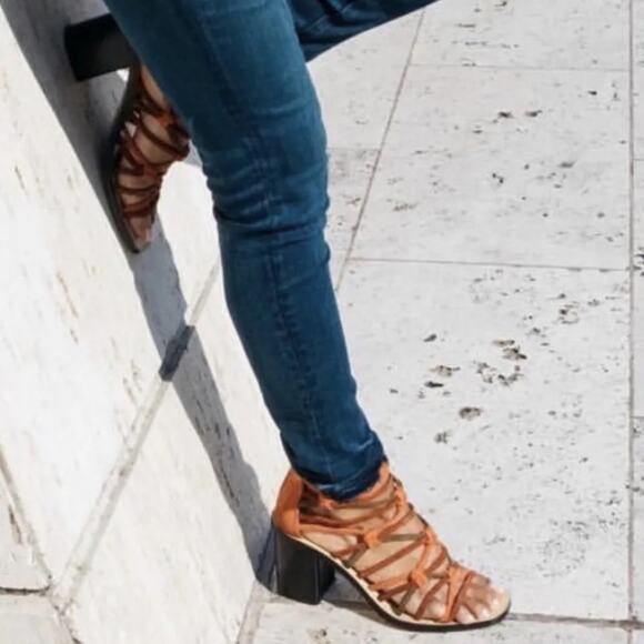 RAG & BONE Camille Sandal in Terracotta NIB- Size 6 - Picture 1 of 10